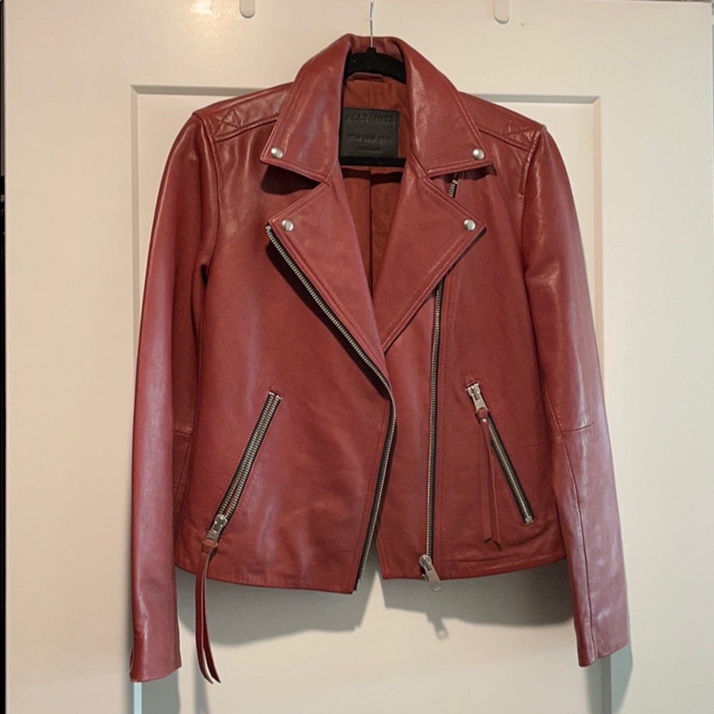 All Saints Leather Jacket